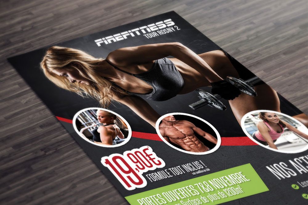 flyer muscle attak magazine bourgogne infographiste dijon designer freelance