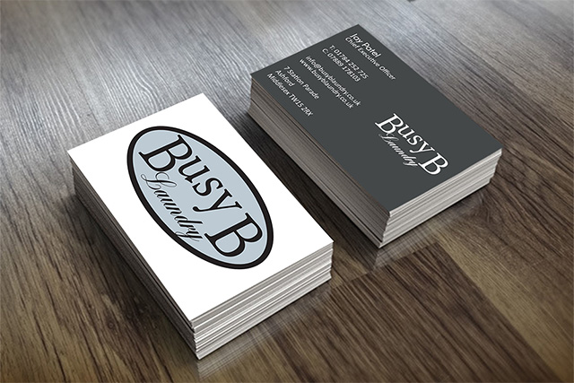 carte de viste busyblaundry graphisme infographiste dijon web designer freelance magasine flyer dépliant impression