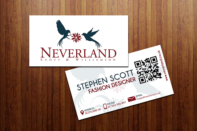 carte de viste neverland graphisme infographiste dijon web designer freelance magasine flyer dépliant impression